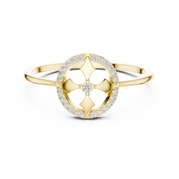Celestial Radiance Diamond Ring