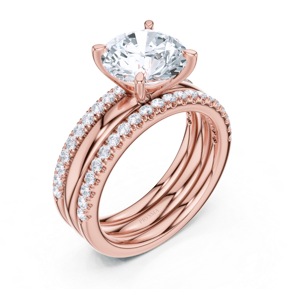 Timeless Round Brilliance Bridal Ring