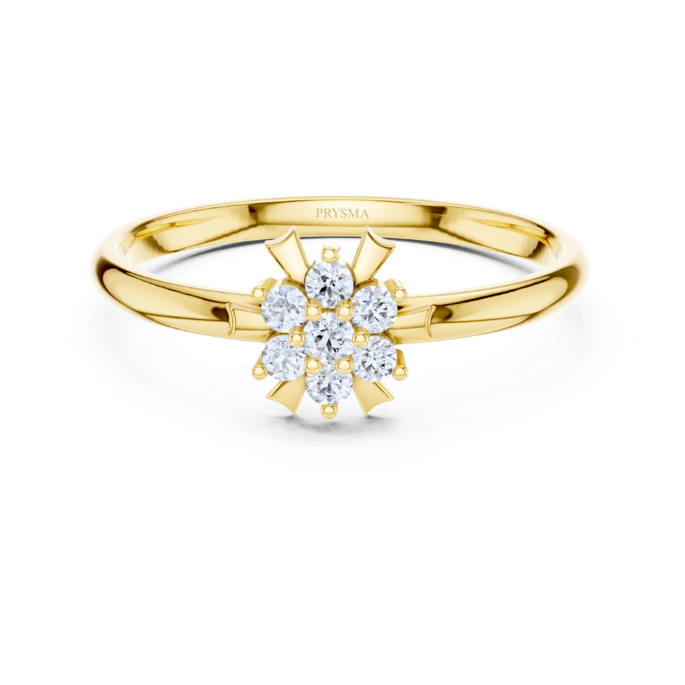 Celestial Radiance Diamond Ring