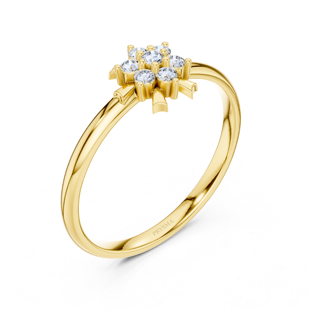 Celestial Radiance Diamond Ring