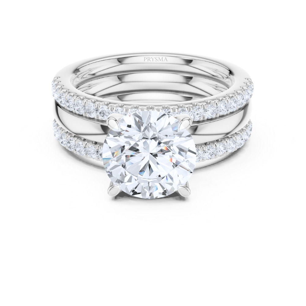 Timeless Round Brilliance Bridal Ring