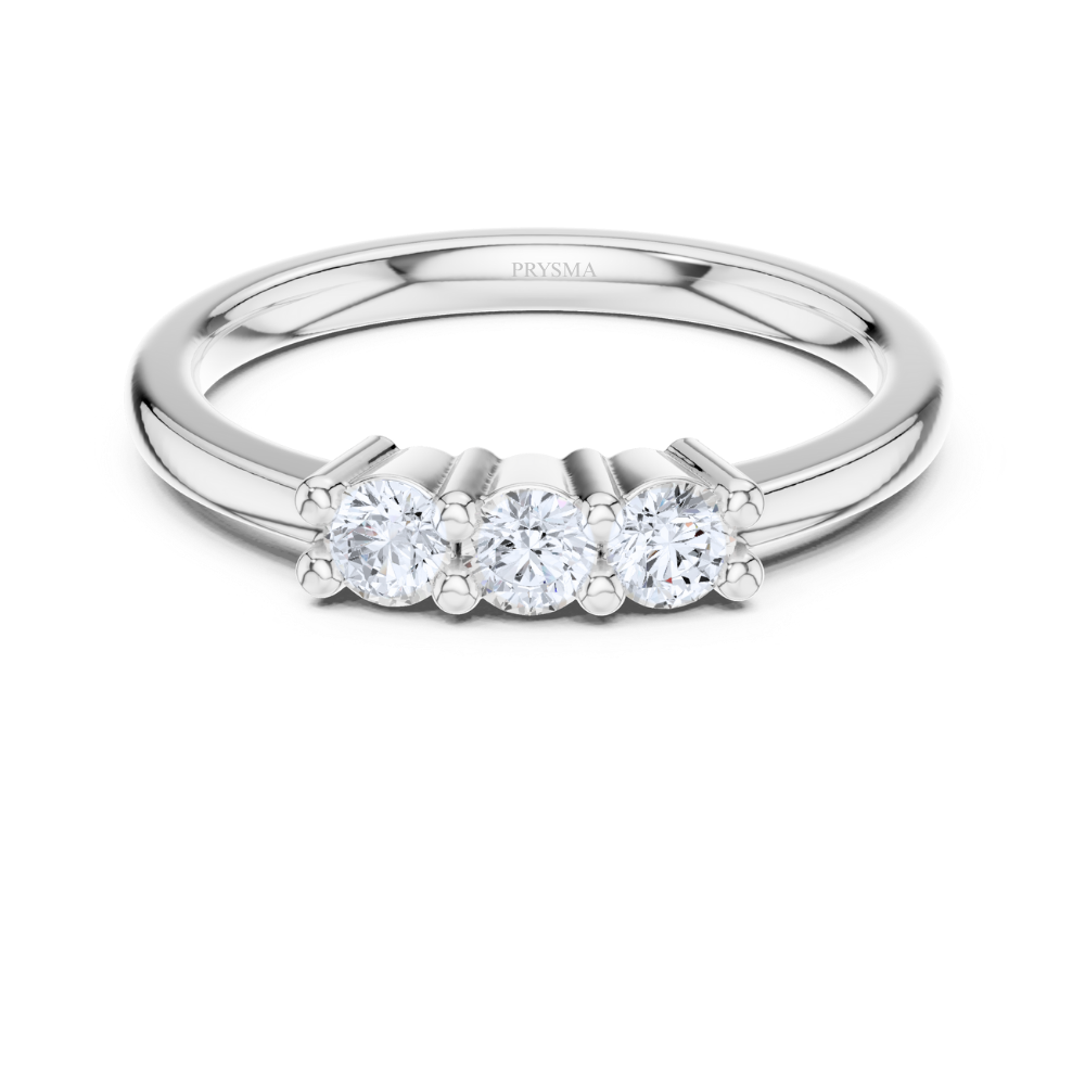 Timeless Three-Stone Ring