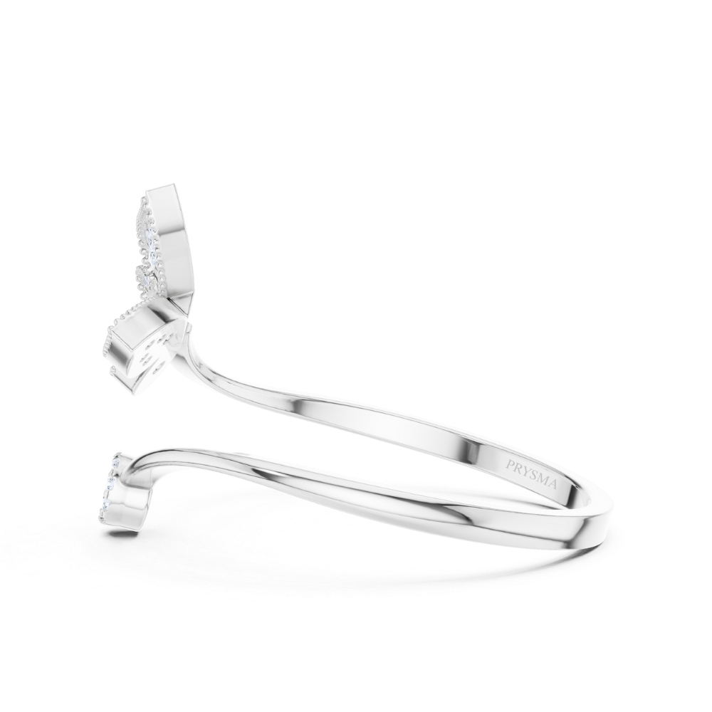 Butterfly Spark Wrap Ring