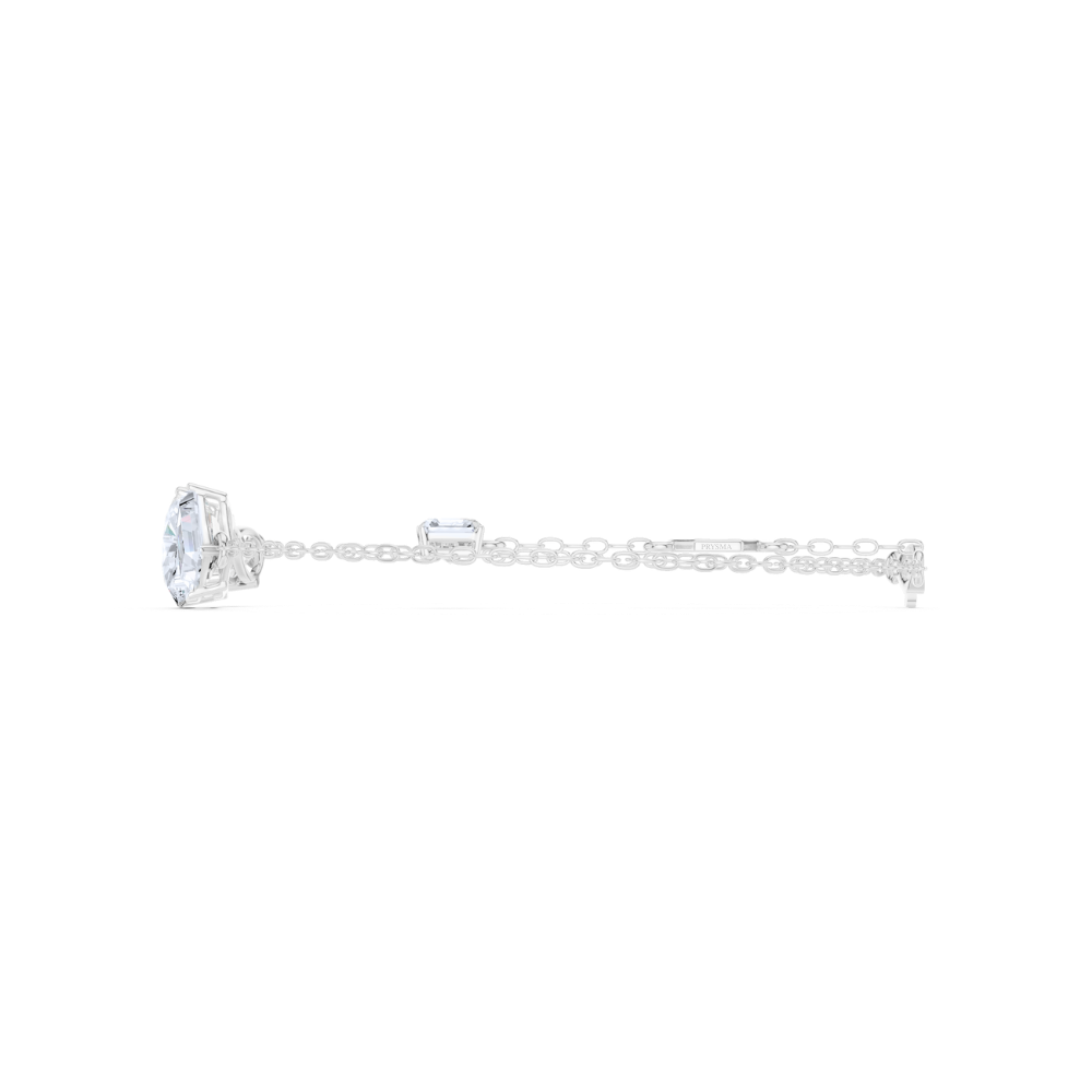 Trio Radiance Mixed-Cut Diamond Bracelet