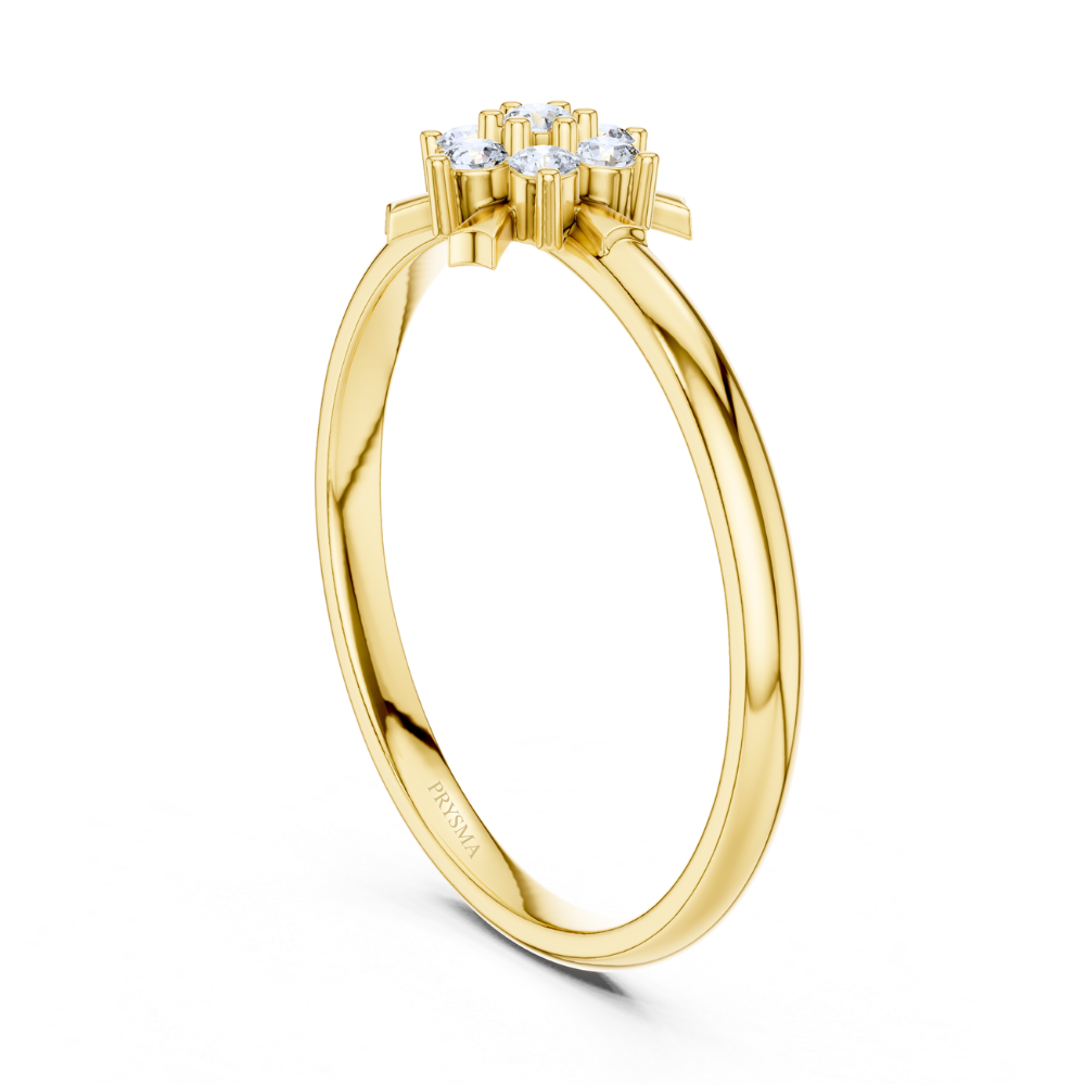 Celestial Radiance Diamond Ring