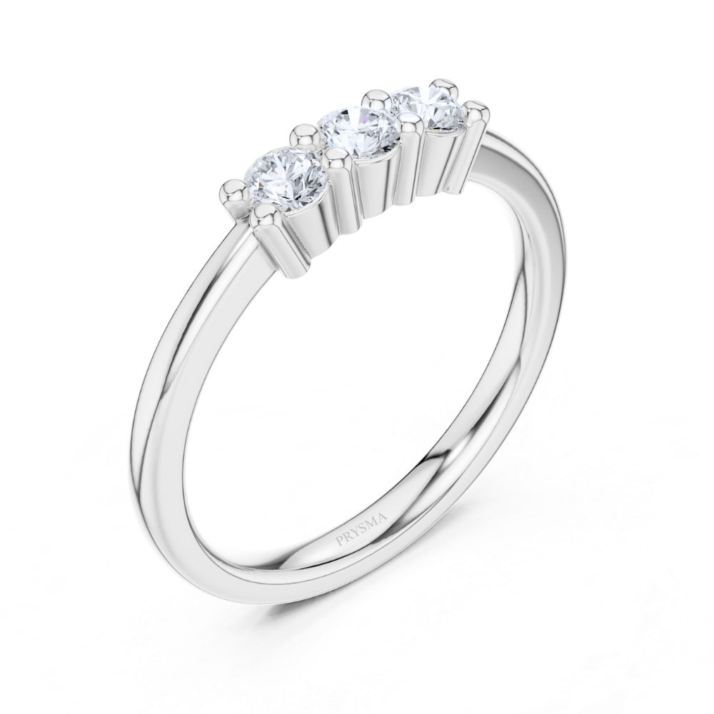 Timeless Three-Stone Ring