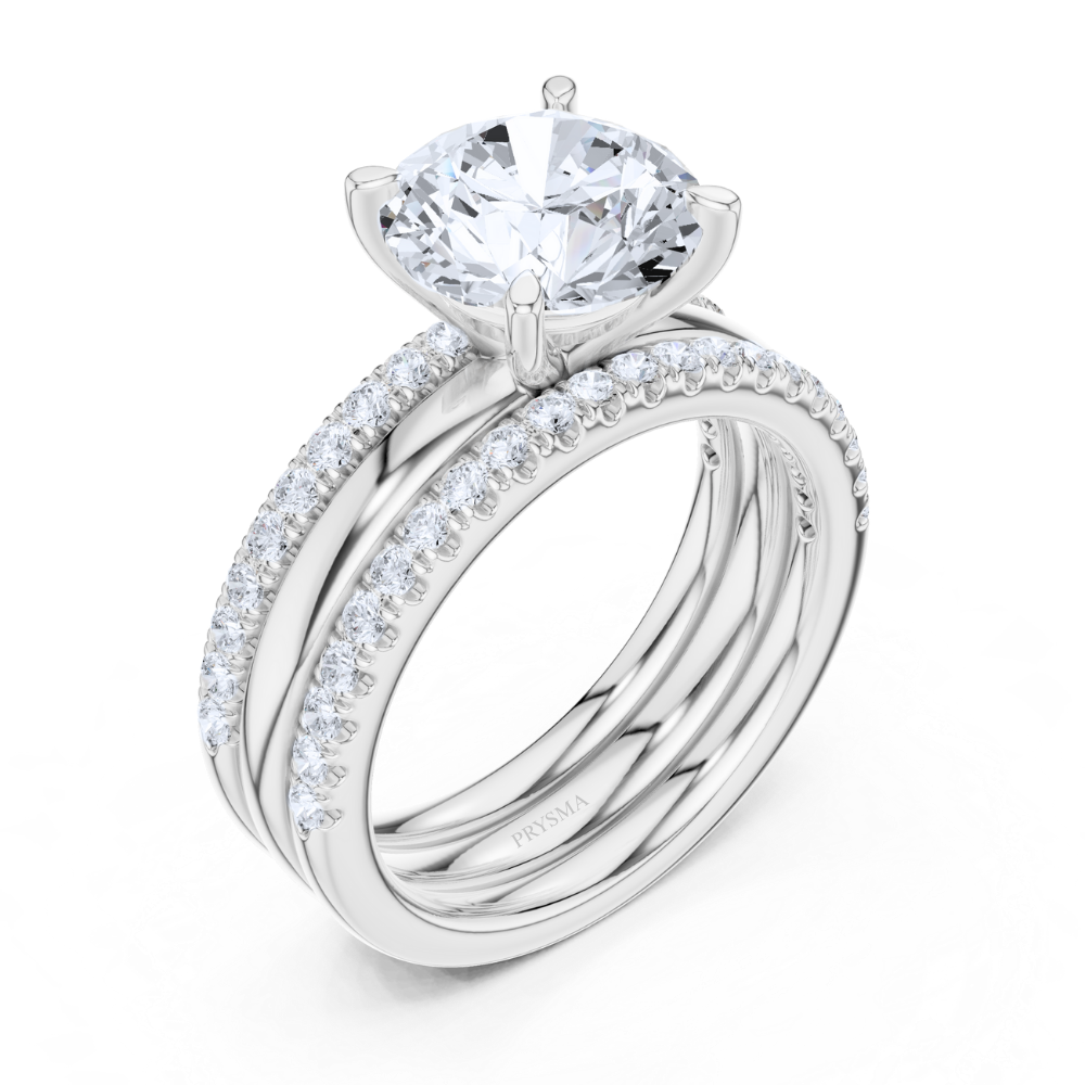 Timeless Round Brilliance Bridal Ring