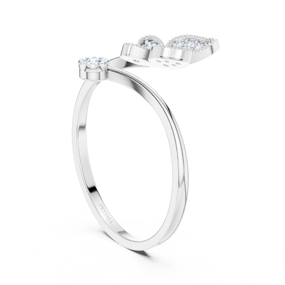 Butterfly Spark Wrap Ring