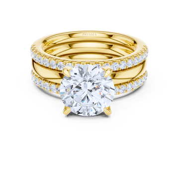 Timeless Round Brilliance Bridal Ring