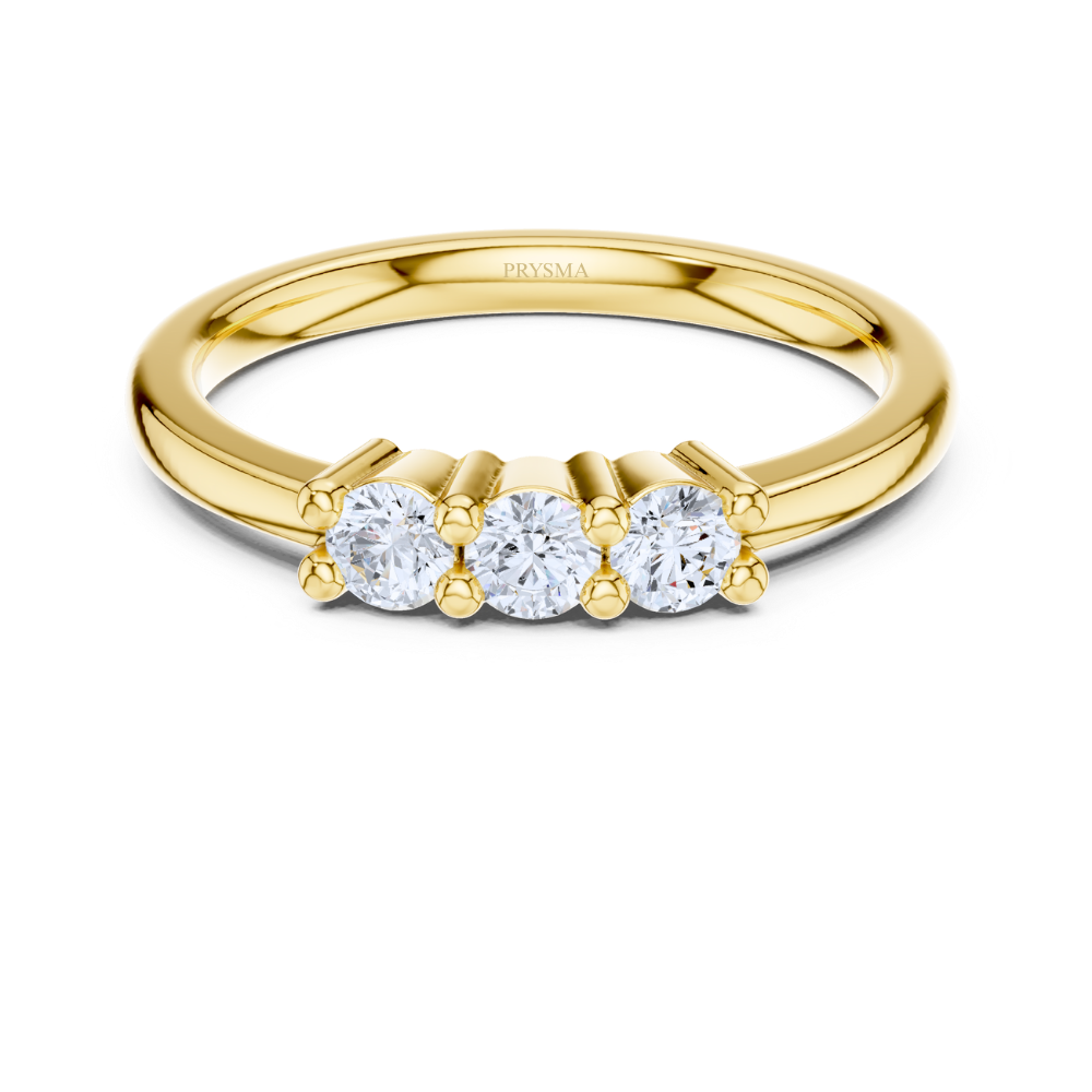 Timeless Three-Stone Ring