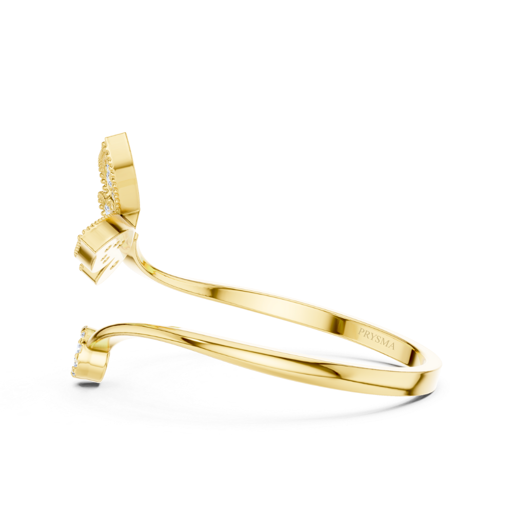 Butterfly Spark Wrap Ring