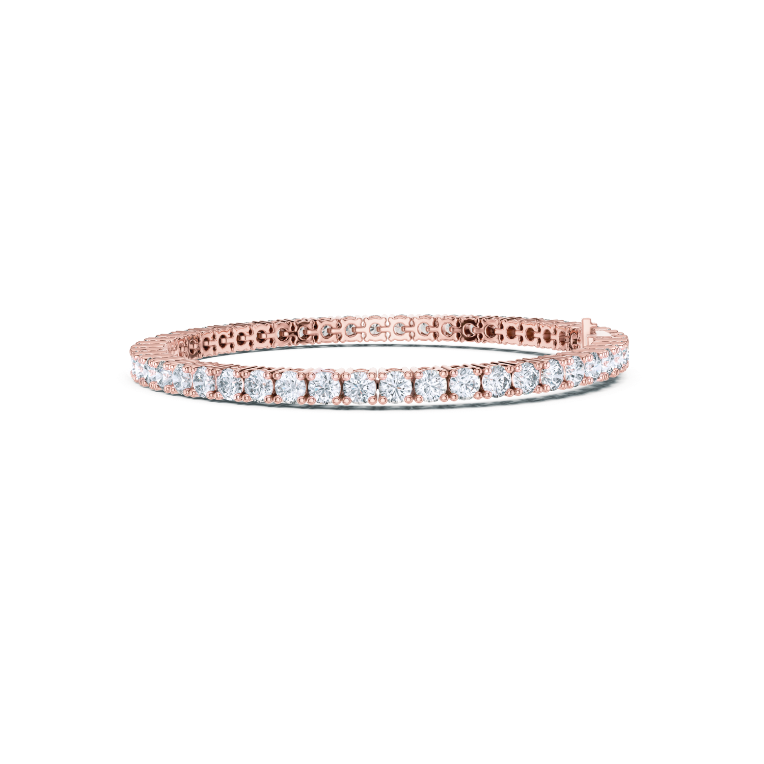 Classic Round Diamond Tennis Bracelet