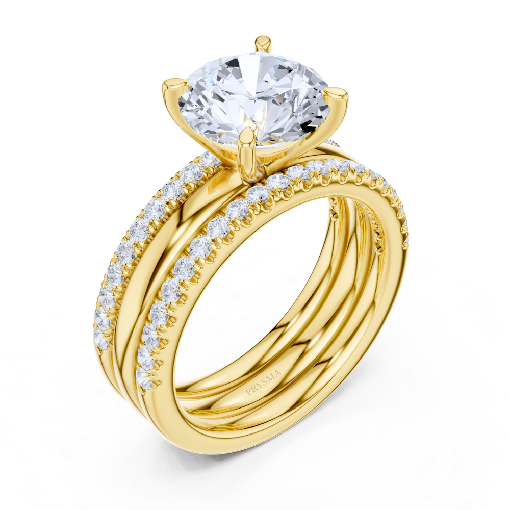 Timeless Round Brilliance Bridal Ring