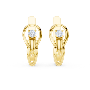 Timeless Solitaire Drop Earrings