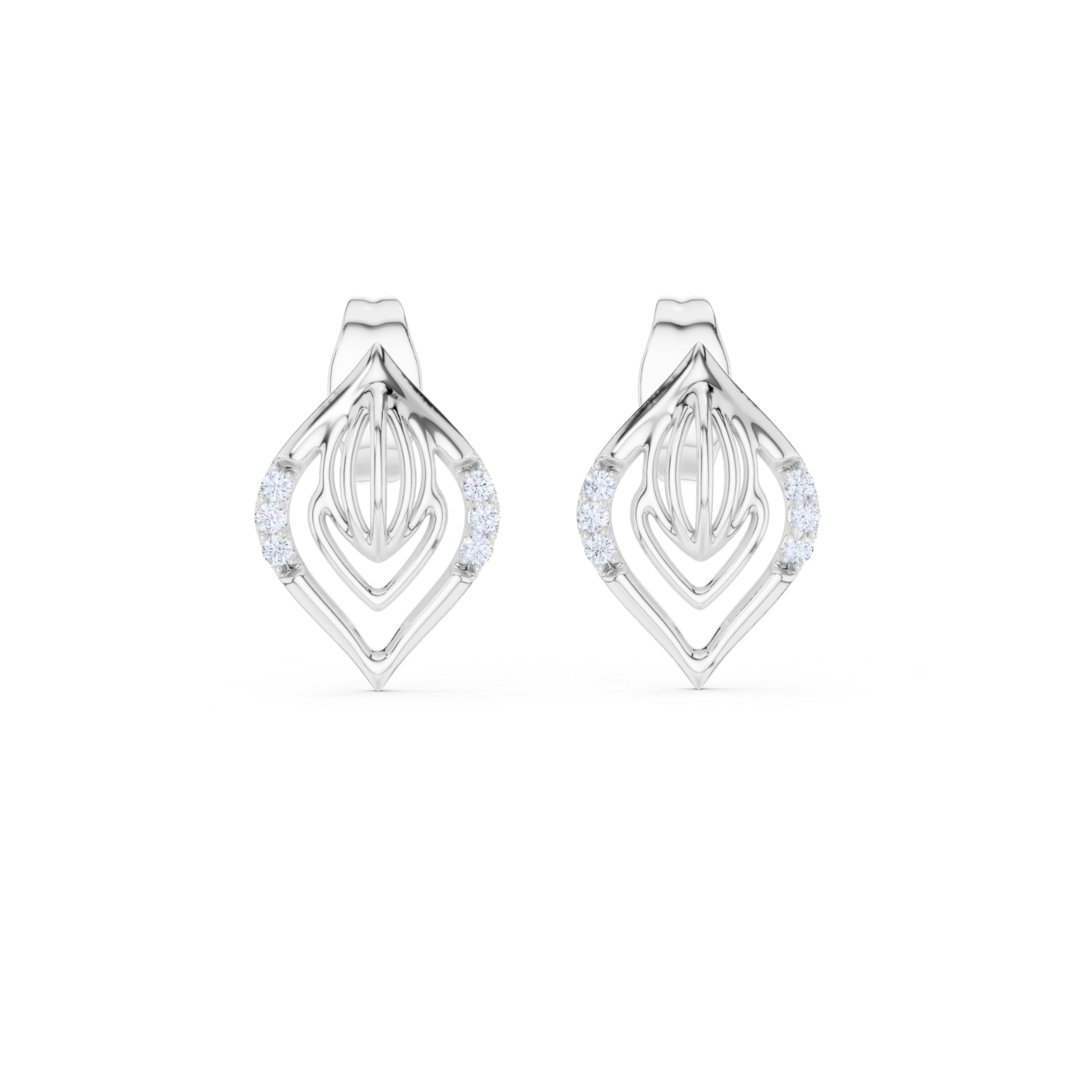 Graceful Bloom Drop Earrings