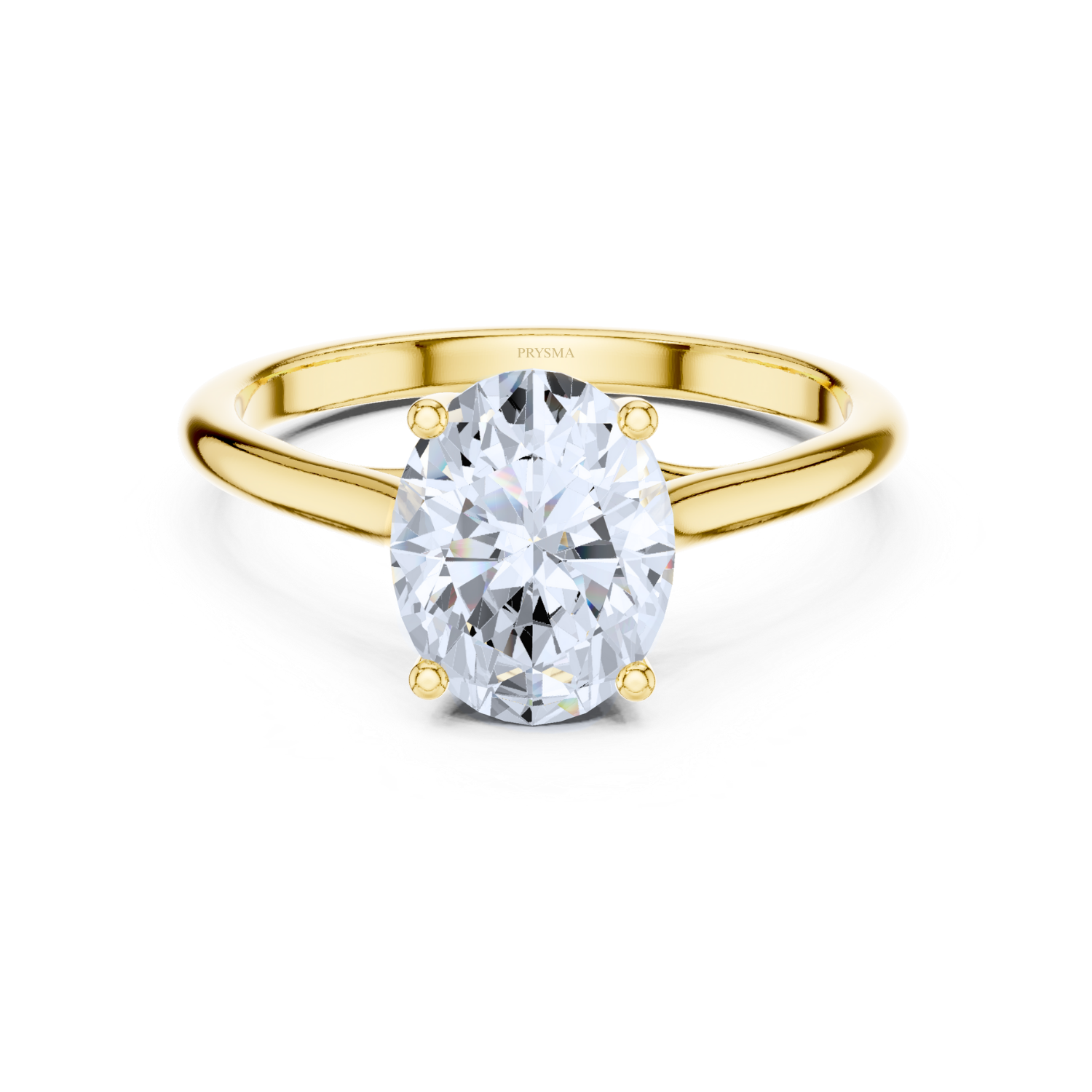 Timeless Elegance Oval Solitaire Ring