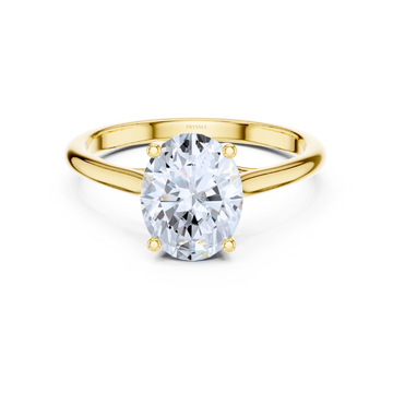 Timeless Elegance Oval Solitaire Ring