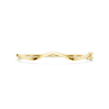Ondessa Diamond Wave Bracelet