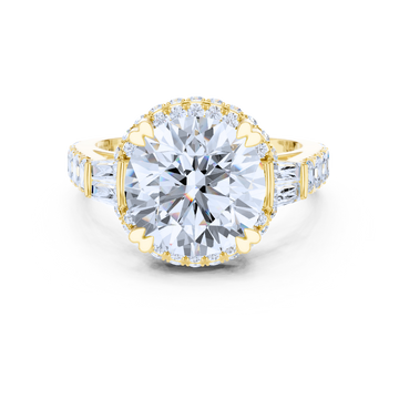 Grandeur Halo Diamond Ring