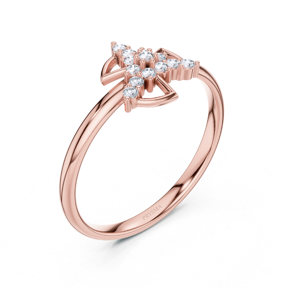 Aurora Starburst Ring