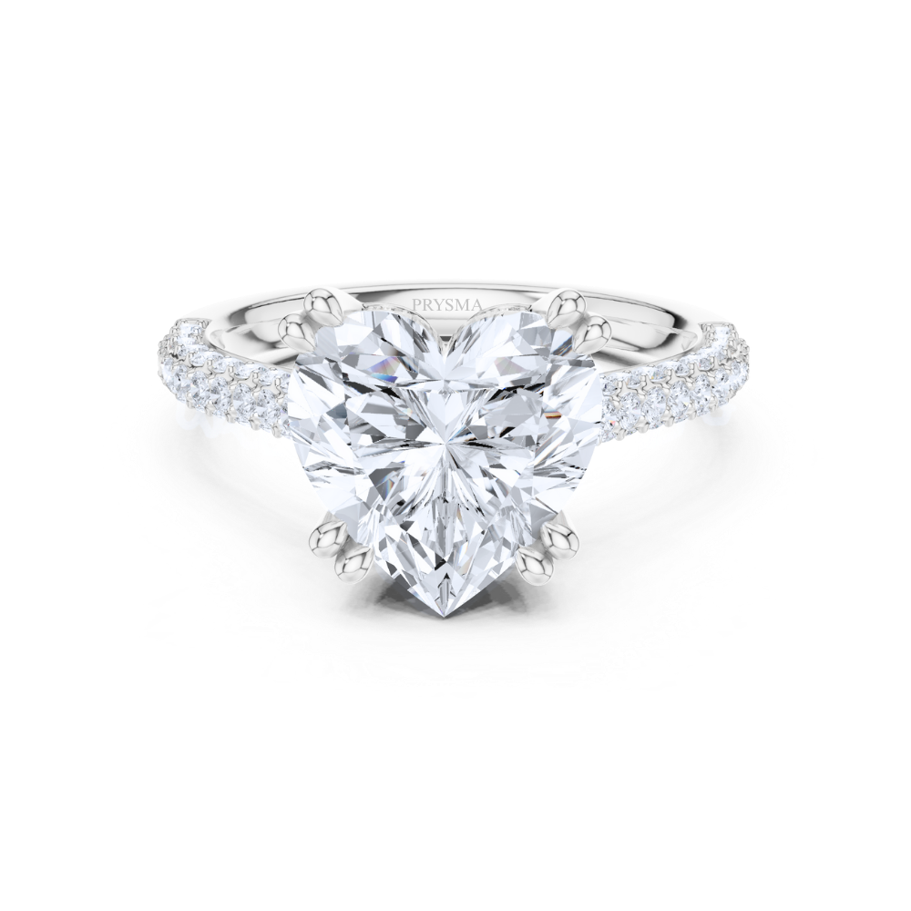Amour Pavé Heart Ring