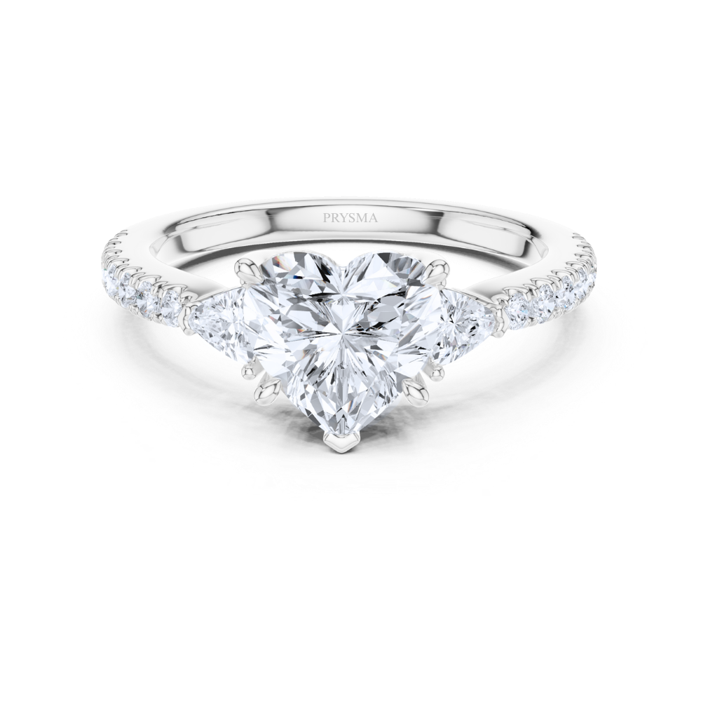 Enchanting Heart Serenade Ring