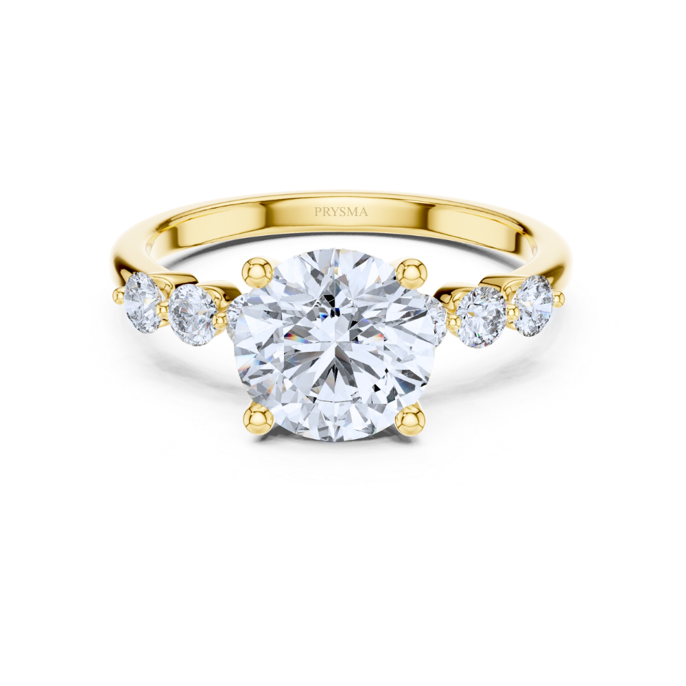 Radiant Harmony Solitaire Ring