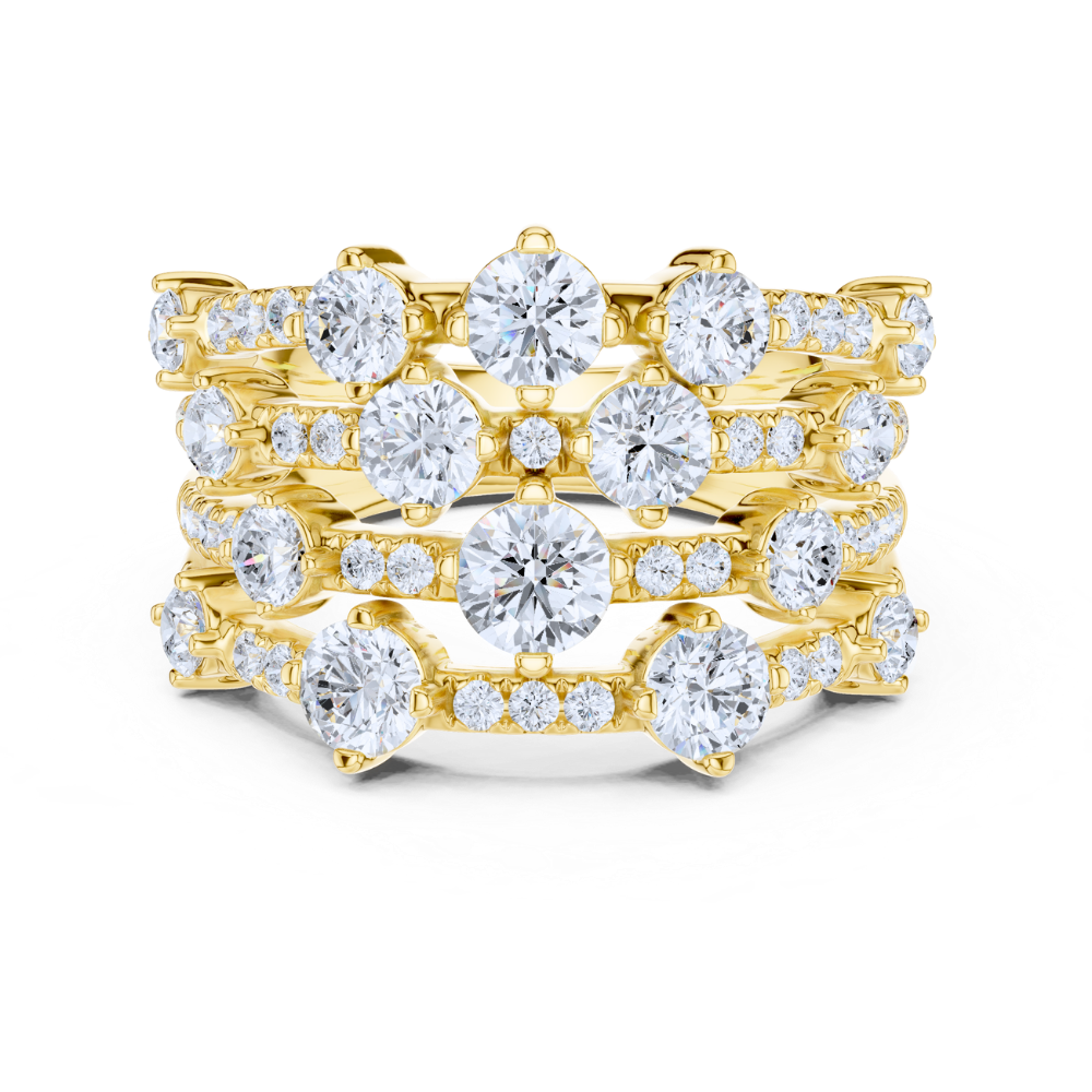 Radiance Crown Diamond Eternity Ring