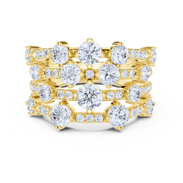 Radiance Crown Diamond Eternity Ring