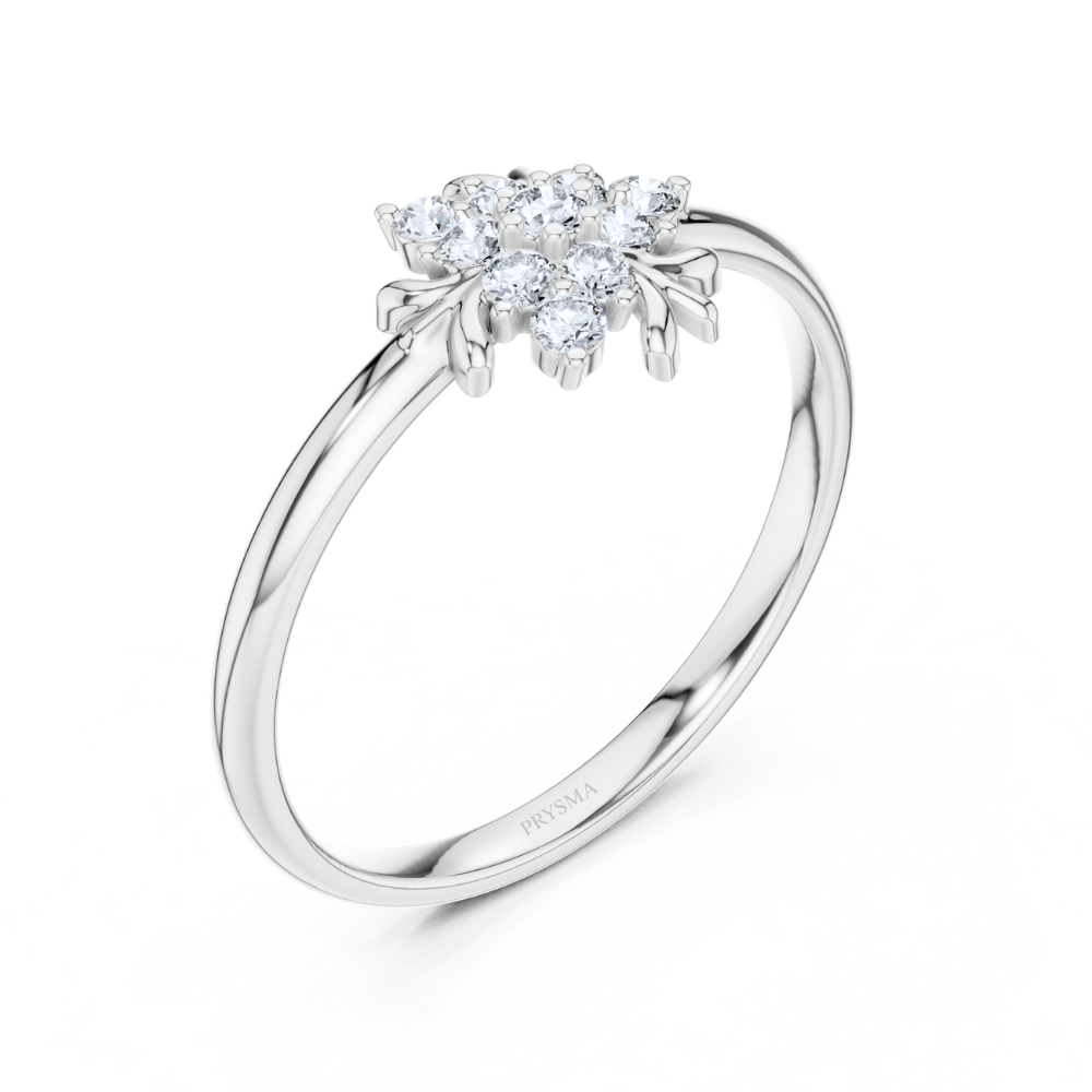 Enchanted Flora Diamond Ring