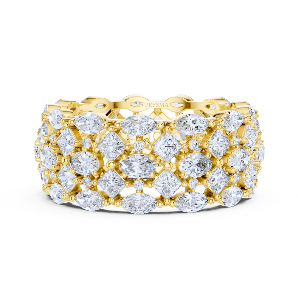 Royal Mosaic Eternity Ring