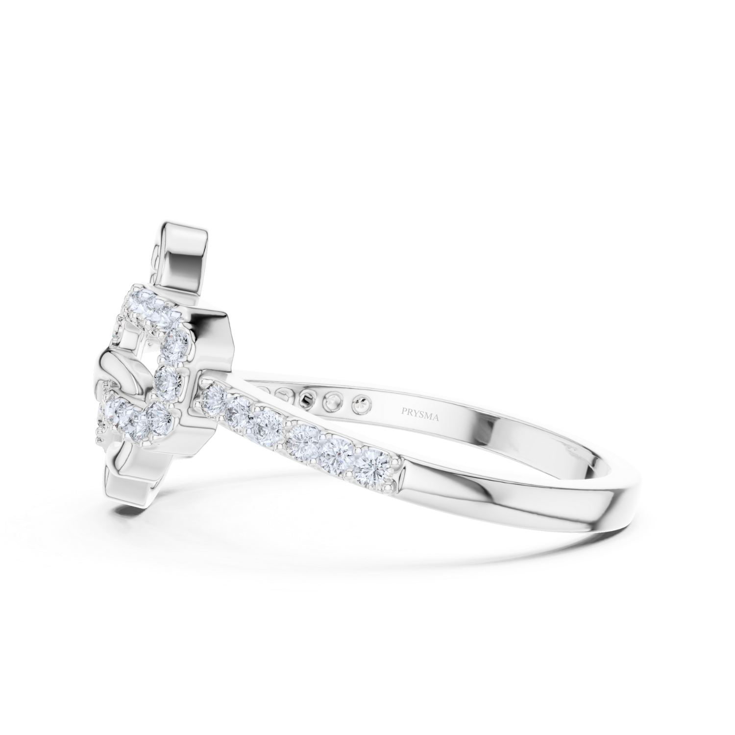 Twisted Elegance Diamond Ring