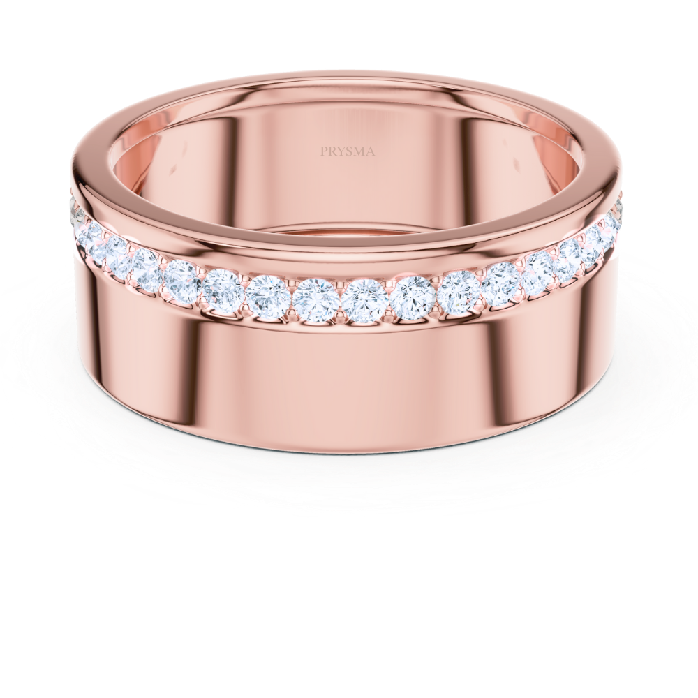 Eternity Edge Diamond Ring