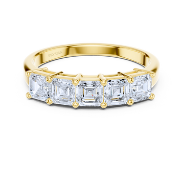 Emerald Elegance Five Stone Ring