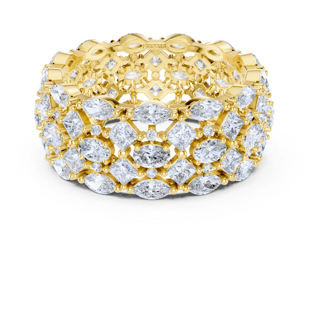 Royal Mosaic Eternity Ring