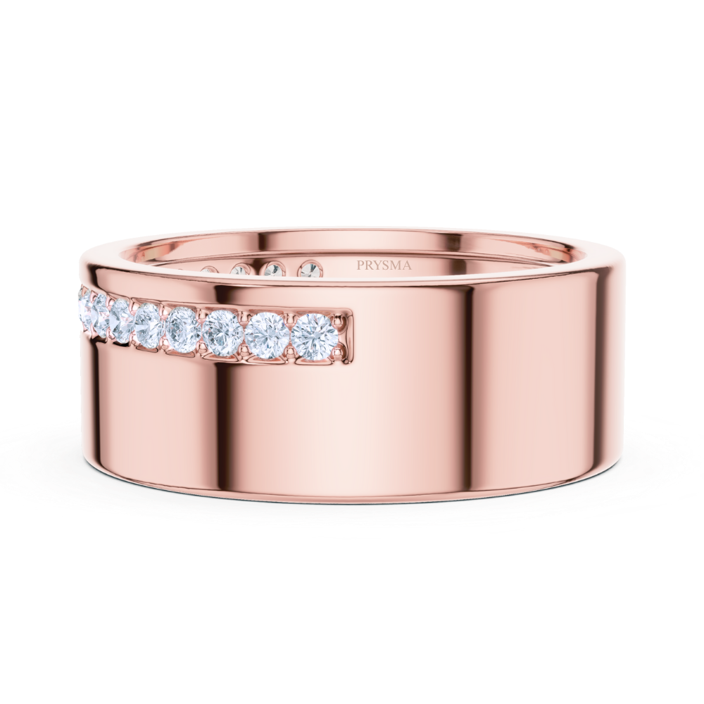 Eternity Edge Diamond Ring