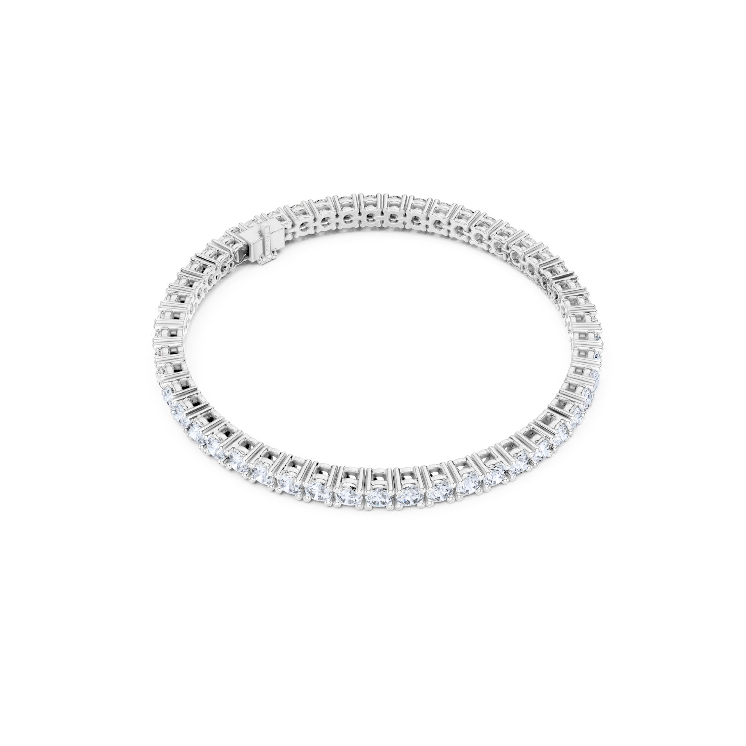 Classic Round Diamond Tennis Bracelet