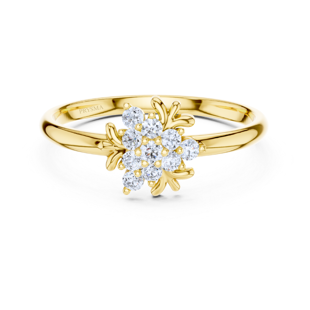 Enchanted Flora Diamond Ring