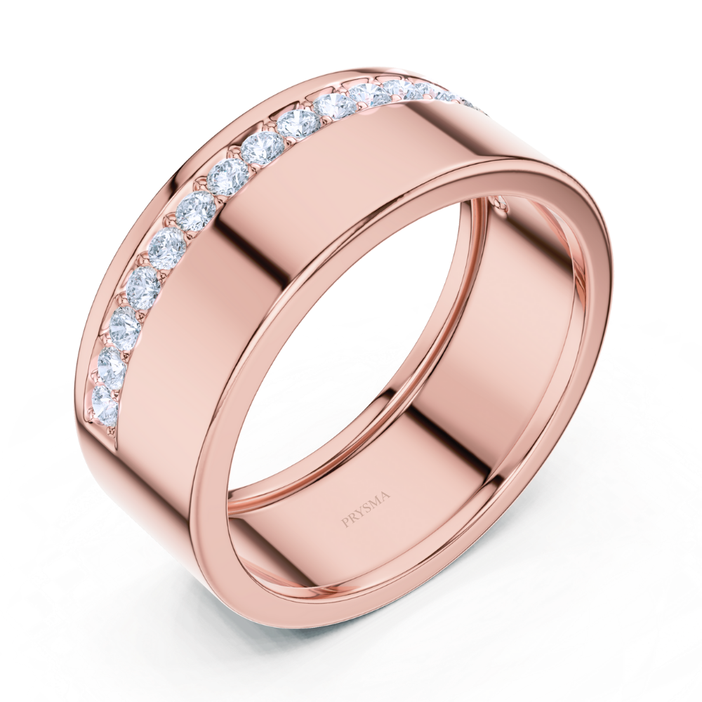 Eternity Edge Diamond Ring