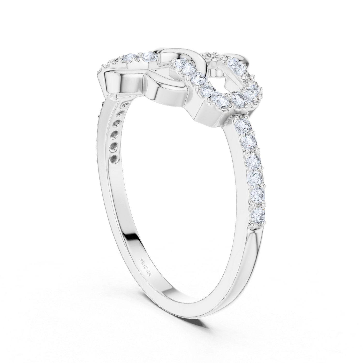 Twisted Elegance Diamond Ring