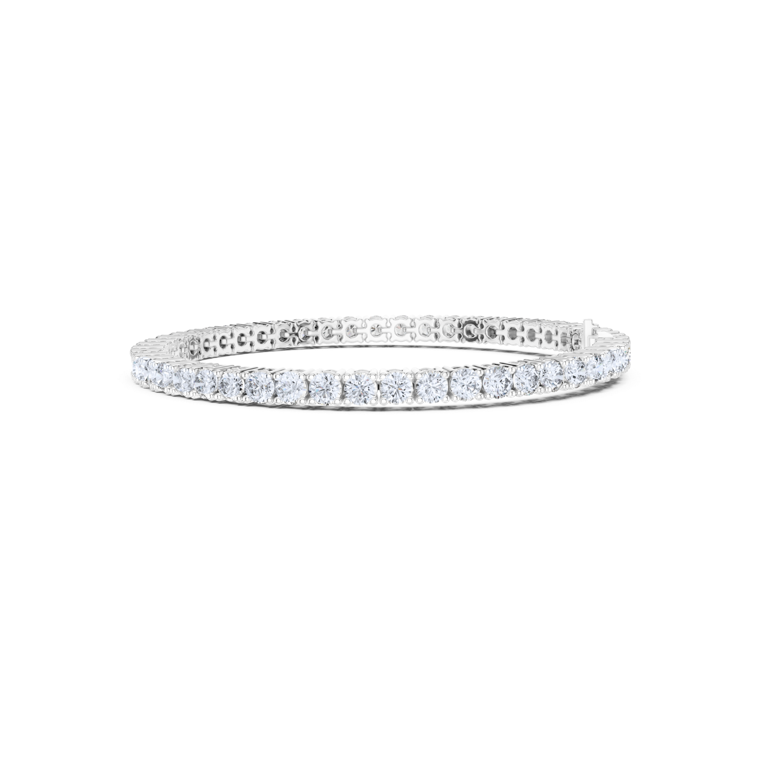 Classic Round Diamond Tennis Bracelet
