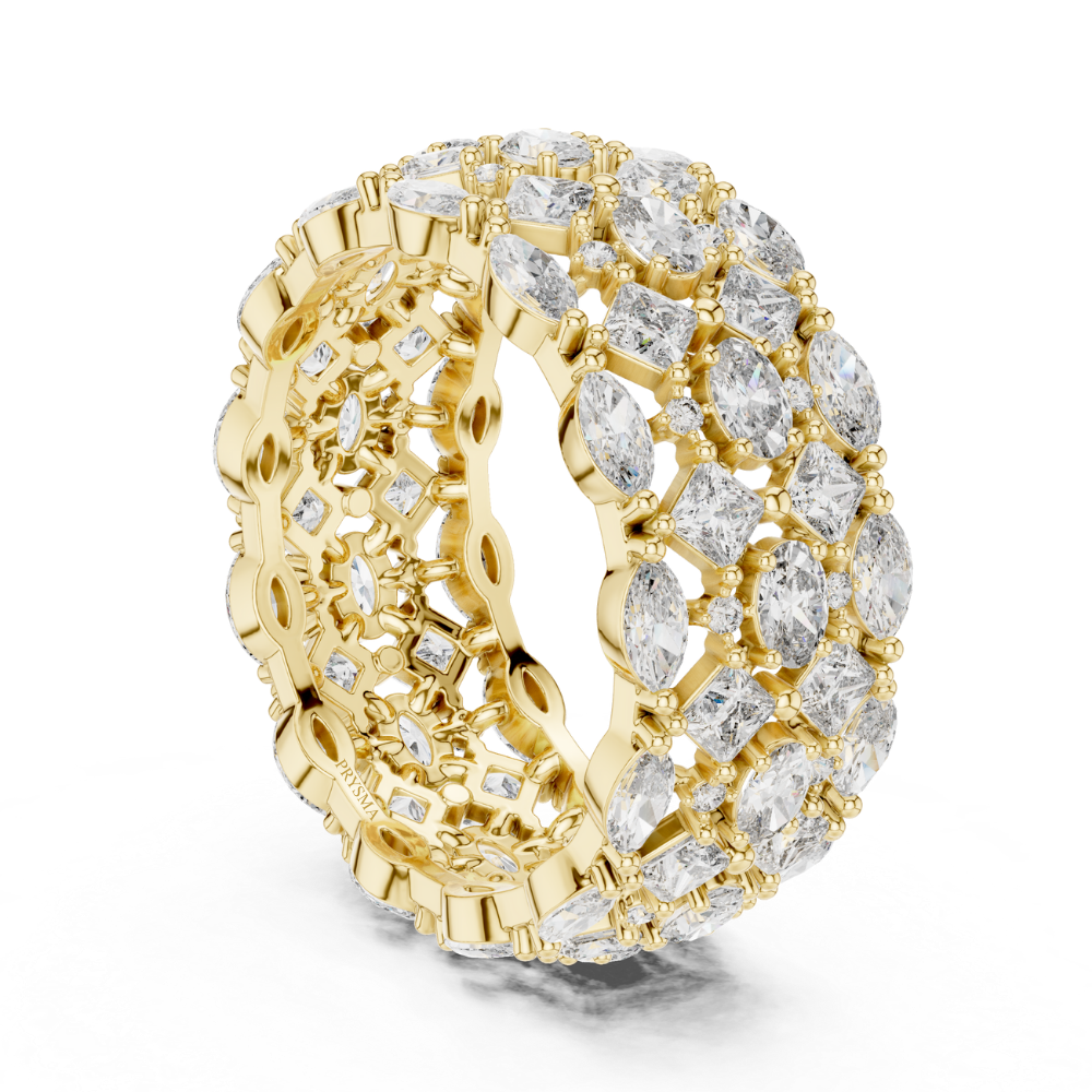 Royal Mosaic Eternity Ring