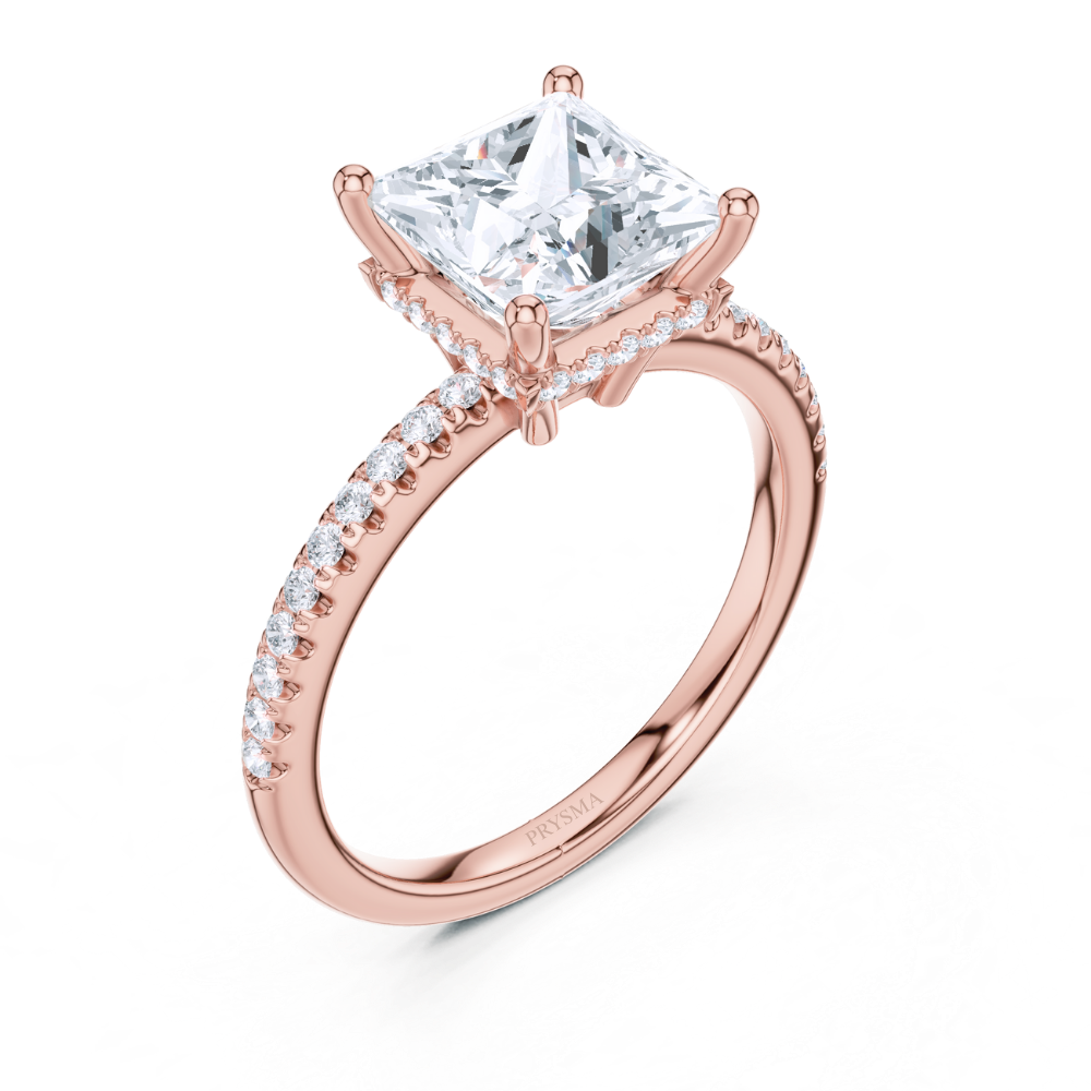 Radiant Majesty Diamond Ring