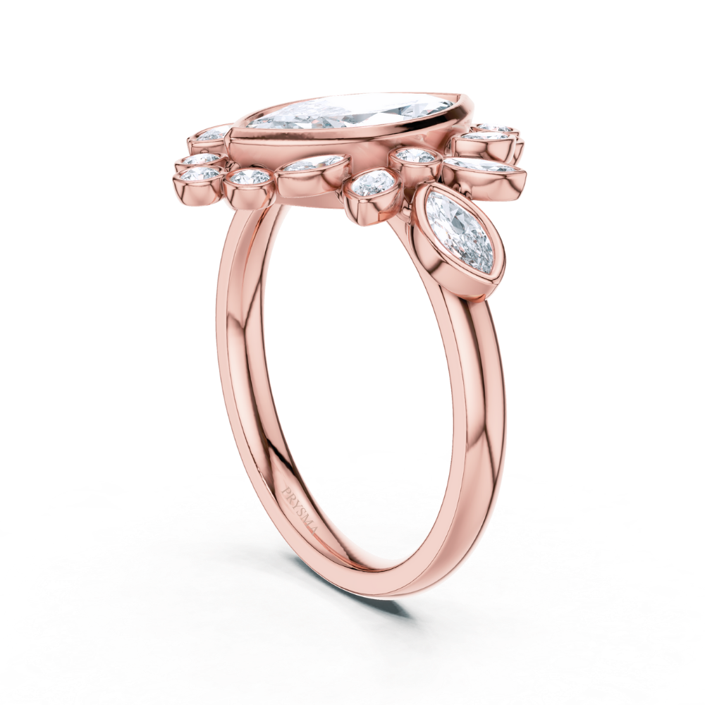 Elysian Marquise Bloom Ring