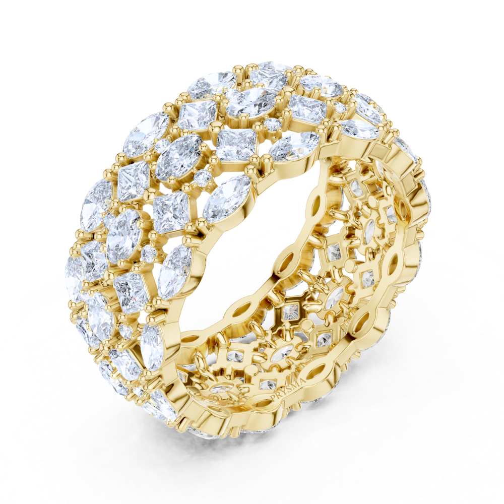 Royal Mosaic Eternity Ring