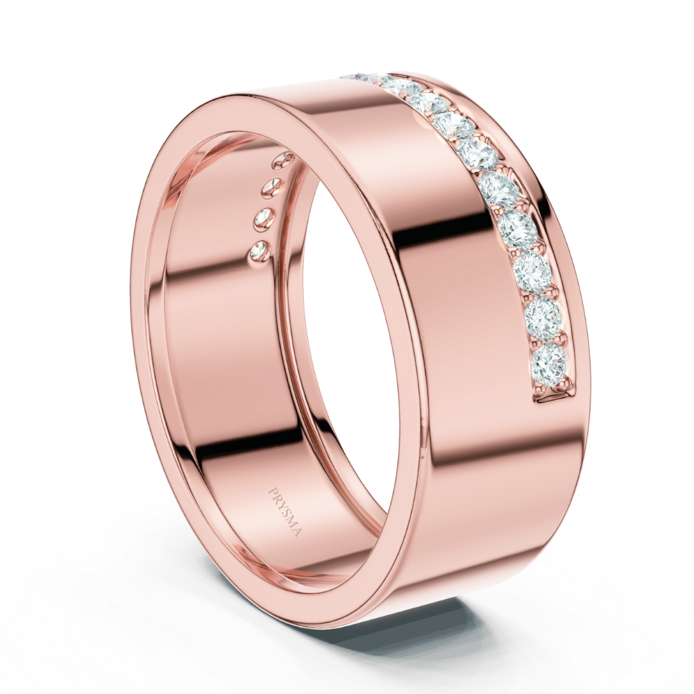 Eternity Edge Diamond Ring