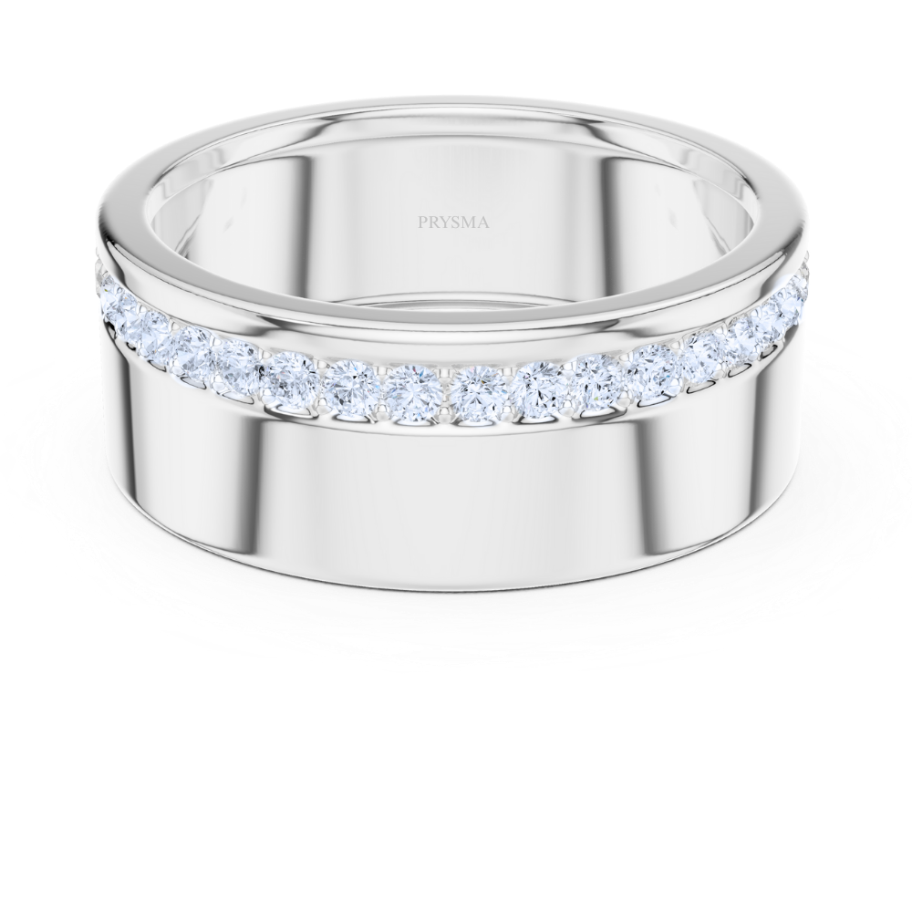 Eternity Edge Diamond Ring