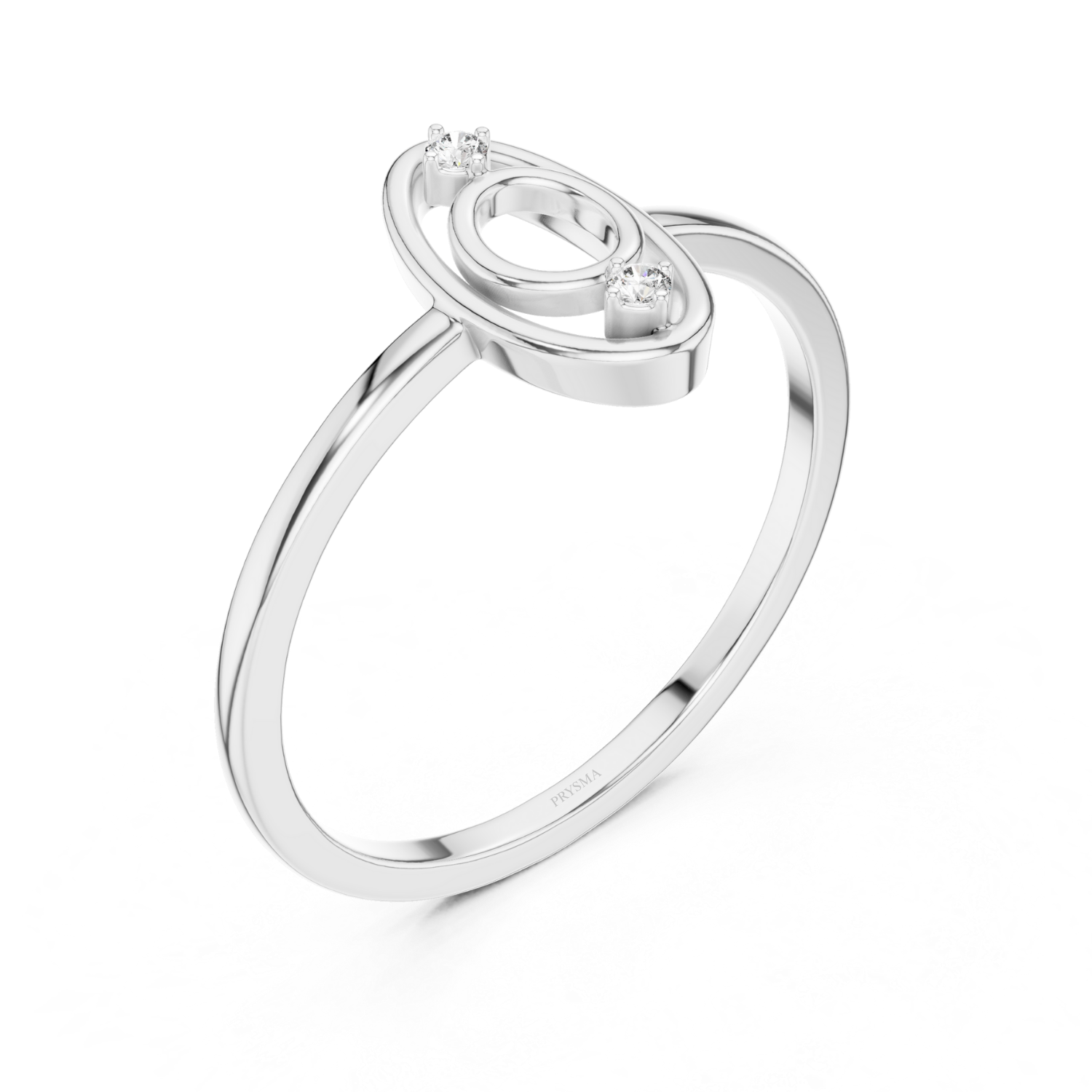 Twin Spark Harmony Ring