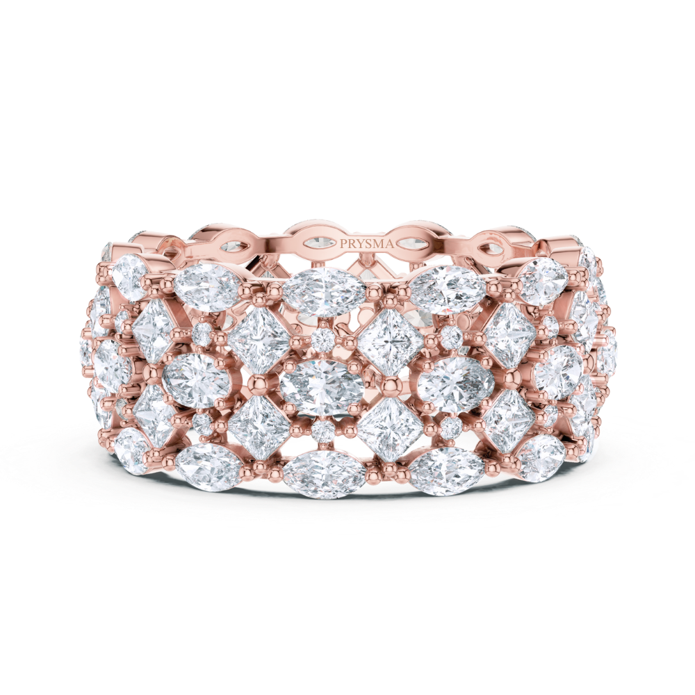 Royal Mosaic Eternity Ring