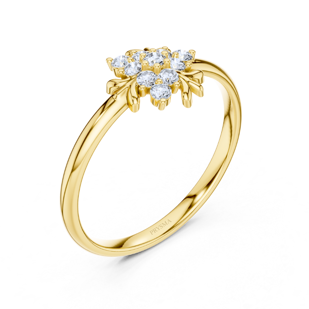 Enchanted Flora Diamond Ring